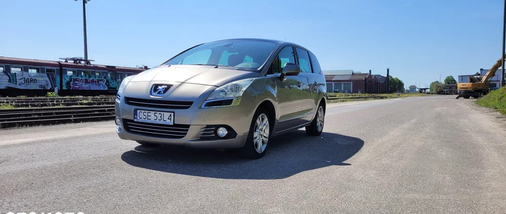 pomorskie Peugeot 5008 cena 23900 przebieg: 158000, rok produkcji 2010 z Chojnice